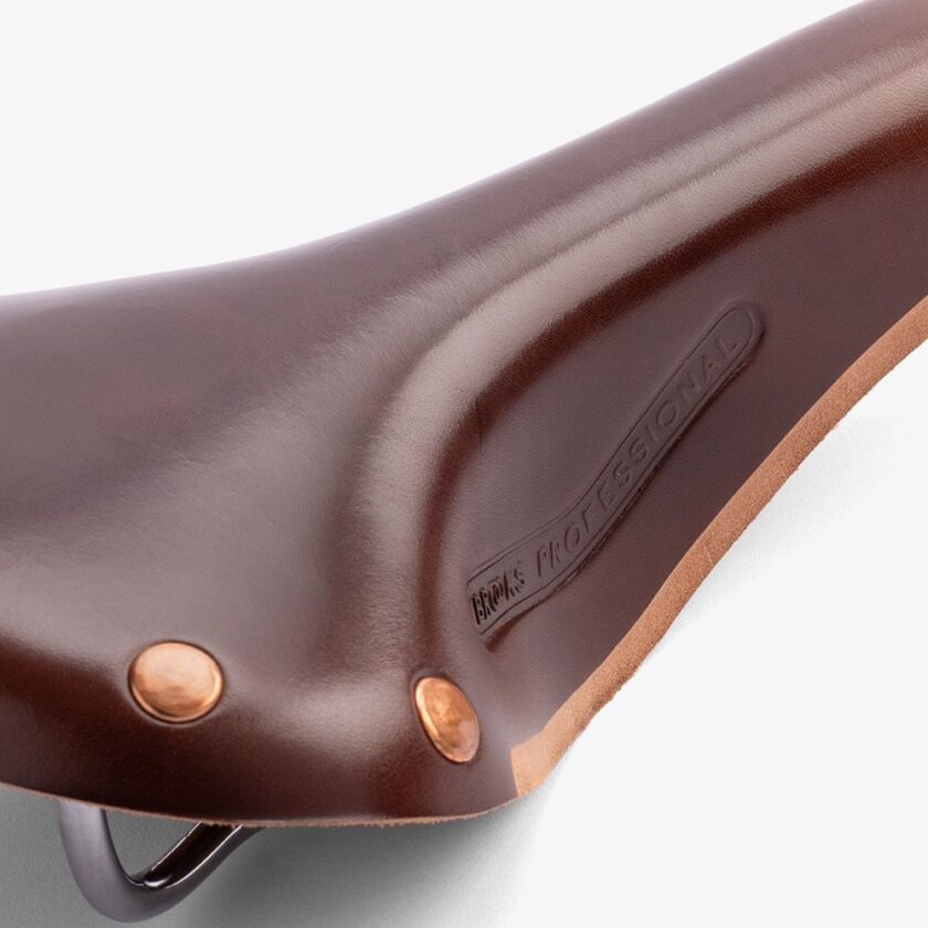 Brooks Team Professional Saddle Limited Edition Brown - immagine 3