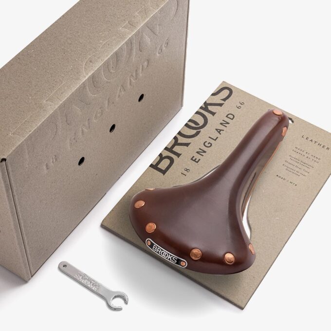 Brooks Team Professional Saddle Limited Edition Brown