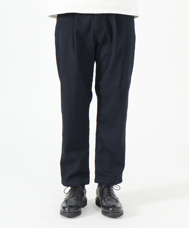 Japan Blue Sashiko Wide Tapered Pants