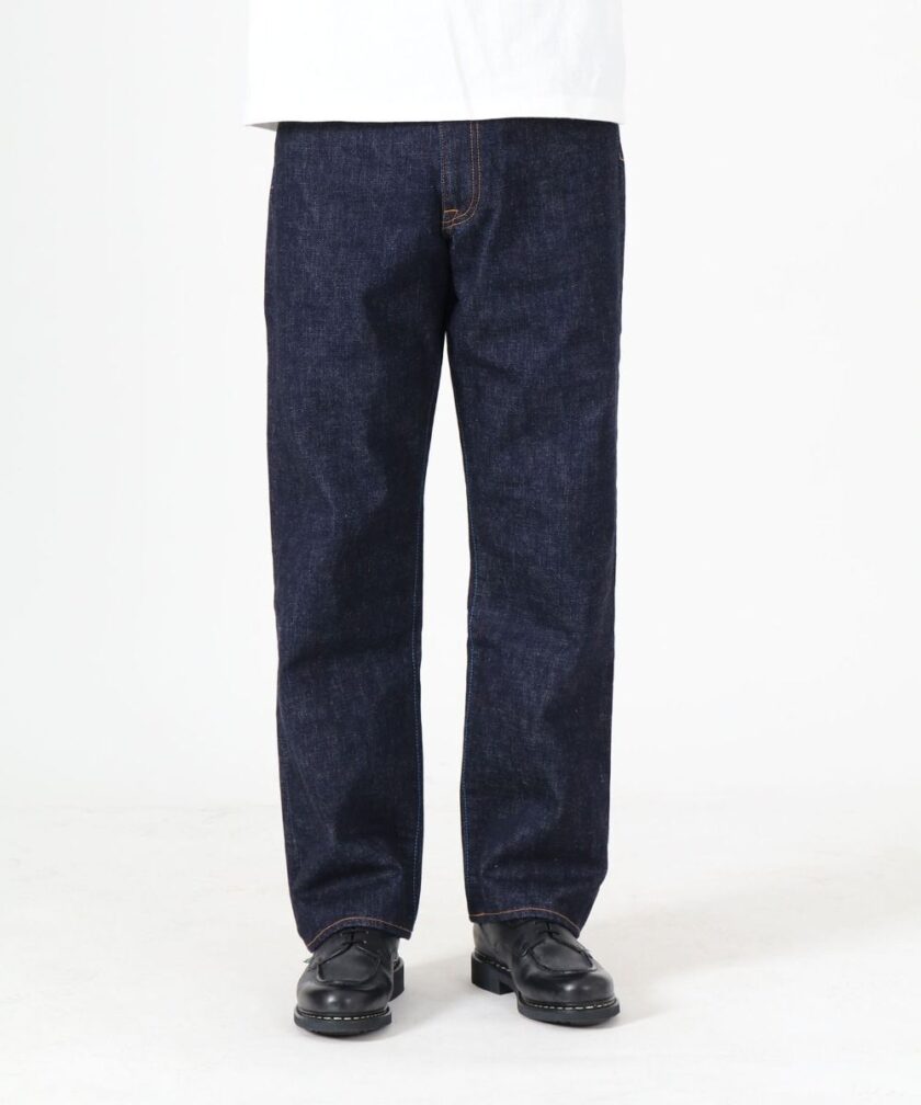 Japan Blue Denim 14.8oz US Cotton Loose Selvedge Jeans