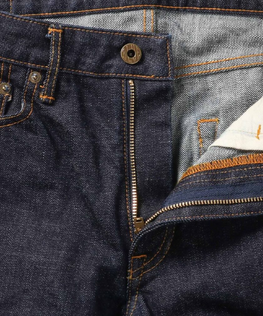 Japan Blue Denim 14.8oz US Cotton Loose Selvedge Jeans - immagine 3