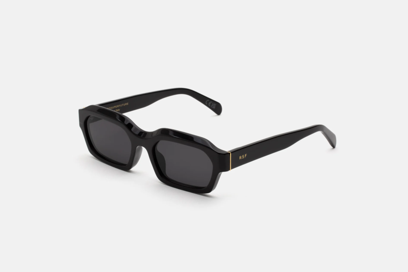Retrosuperfuture Boletus Black Occhiali da sole in Acetato Nero
